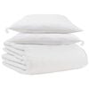 vidaXL Duvet Invernale con cuscino 3 pcs Bianco Piuma d'anatra