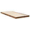 vidaXL Struttura letto a terra Legno vecchio 100 x 200 cm