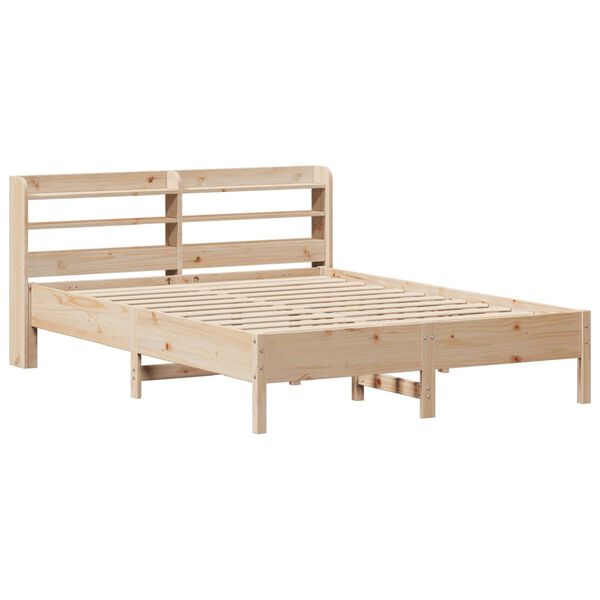 vidaXL Letto senza Materasso 150x200 cm in Legno Massello di Pino