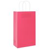 vidaXL Sacchetti di Carta 50 pz con Manici Rosa 21x11x36 cm