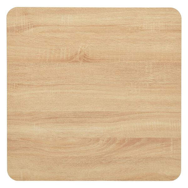 vidaXL Tavolo da Bistrot Colore Rovere 70x70x107 cm