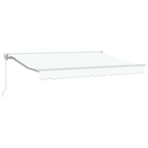 vidaXL Struttura della tenda Bianco 350 x 200 cm