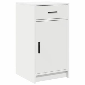 vidaXL Credenza Bianco 40 x 40.5 x 75 cm Legno multistrato