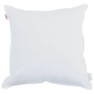 vidaXL Cuscino con cuscino 2 pcs Bianco 80 x 80 cm Cotone