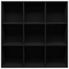 vidaXL Libreria Nera 98x29x97,5 cm in Legno Multistrato