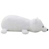 vidaXL Giocattolo di Peluche Orso Polare Bianco