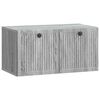 vidaXL Mobile Porta TV da Muro Grigio Sonoma 59,5 x 31 x 30 cm