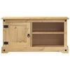 vidaXL Mobile Porta TV Corona 100x40x52 cm in Legno Massello di Pino