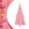 vidaXL Albero di Natale Rosa 210 cm PVC