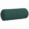 vidaXL Cuscini a rullo 2 pcs Verde Scuro &Oslash; 15 x 40 cm Tessuto