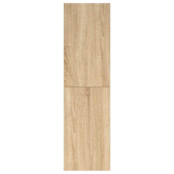 vidaXL Mobili TV 2pz Rovere Sonoma 30,5x30x110 cm Legno Multistrato