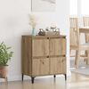 vidaXL Credenza Rovere artigianale 60 x 35 x 70 cm