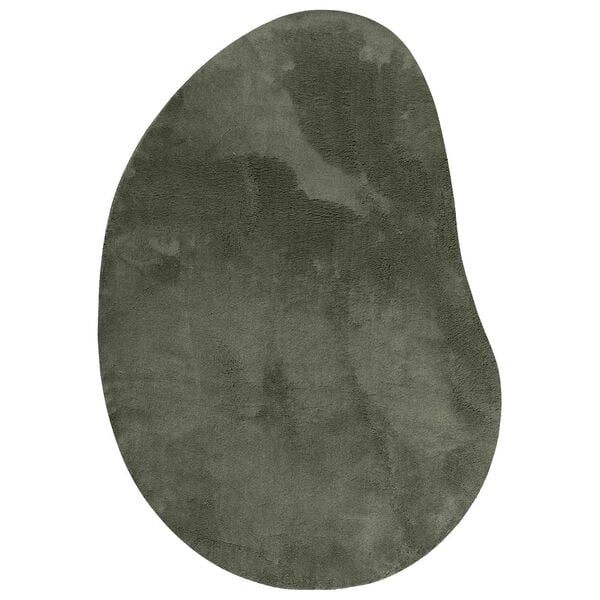 vidaXL Tappeti per area HUARTE Verde foresta 140 x 200 cm Poliestere