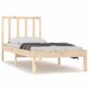vidaXL Giroletto in Legno Massello di Pino 90x190 cm Single