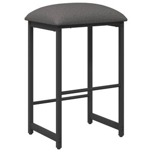 vidaXL Sgabello da bar Grigio Chiaro 40 x 32 x 64 cm