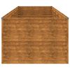vidaXL Fioriera Rialzata da Giardino 479x100x69 cm in Acciaio Corten