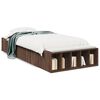 vidaXL Giroletto Rovere Marrone 90x200 cm in Legno Multistrato