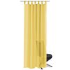 vidaXL 2 Pz Tende in Voile 140x175 cm Giallo