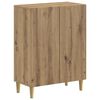 vidaXL Mobiletto da Bagno ARNHEM Rovere Artigianale 59,5 x 31 x 80 cm
