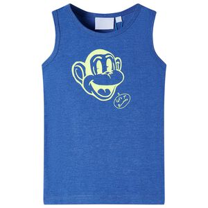 Canotta da Bambino Blu M&eacute;lange 92
