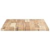 vidaXL Piano Scrivania Non Trattato 80x50x2cm Legno Massello di Acacia