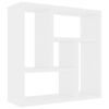 vidaXL Scaffale a Parete Bianco 45,1x16x45,1 cm in Legno Multistrato