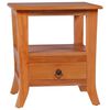 vidaXL Comodino 40x40x45 cm in Legno Massello di Mogano