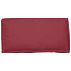 vidaXL Cuscino Rosso Vino 80 x 80 x 52 cm Tessuto Oxford