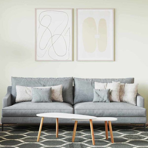 vidaXL Pittura murale Marrone 16,5 x 16,5 x 15,9 cm Stampa da parete