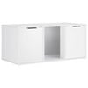 vidaXL Mobile per gatti Bianco 100 x 49 x 45 cm Legno ingegnerizzato