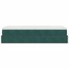 vidaXL Struttura Letto Pouf con Materasso 90x190 cm in Velluto