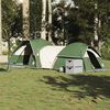 vidaXL Tenda da Campeggio per 5 Persone Verde Impermeabile