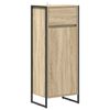 vidaXL Mobile da Bagno Sonoma 40 x 30 x 100 cm Legno multistrato