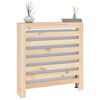 vidaXL Copertura Termosifone 79,5x19x84 cm Legno Massello Pino