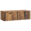 vidaXL Mobile Porta TV da Muro Legno antico 98 x 41 x 30 cm