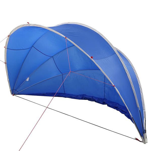 vidaXL Dome Piscina Blu 430 x 430 x 210 cm