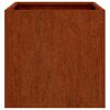 vidaXL Fioriera 62x30x29 cm Acciaio Corten