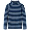 Maglietta da Bambina a Maniche Lunghe Blu Marino 140