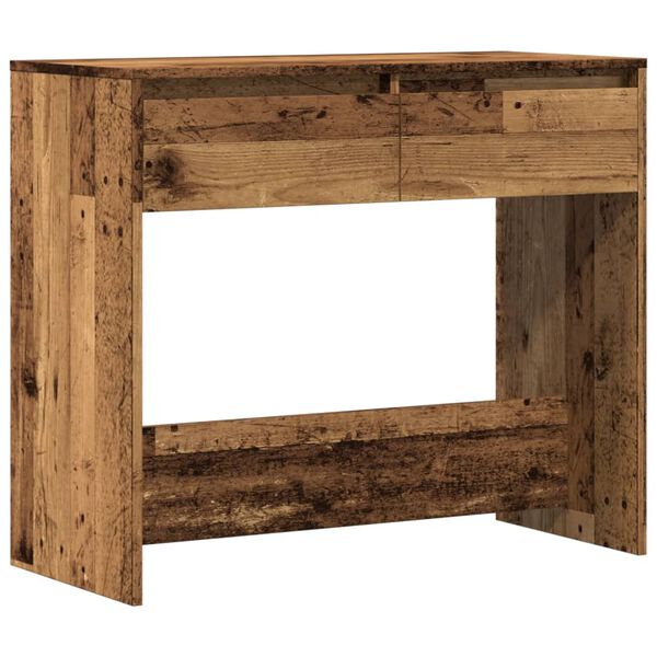 vidaXL Tavolino Consolle Legno Vecchio 89x41x76,5 cm in Truciolato