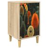 vidaXL Armadio da Notte ZAANDAM Rovere Sonoma 36 x 33 x 60 cm