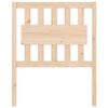 vidaXL Testiera per Letto 80,5x4x100 cm in Legno Massello di Pino
