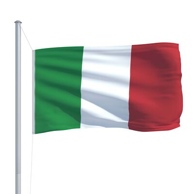vidaXL Bandiera dell'Italia 90x150 cm