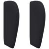 vidaXL Orecchia della Testata Nero 40 x 23 x 6 cm PVC