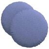vidaXL Cuscini per Seduta 2 pz Tessuto Blu jeans &Oslash;40 x 13 cm