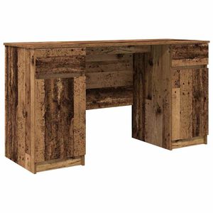 vidaXL Scrivania Legno vecchio Legno ingegnerizzato 140 x 49 x 76 cm