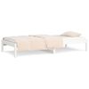 vidaXL Dormeuse senza Materasso Bianca 80x200 cm Legno Massello Pino