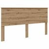 vidaXL Testiera Rovere artigianale Legno ingegnerizzato
