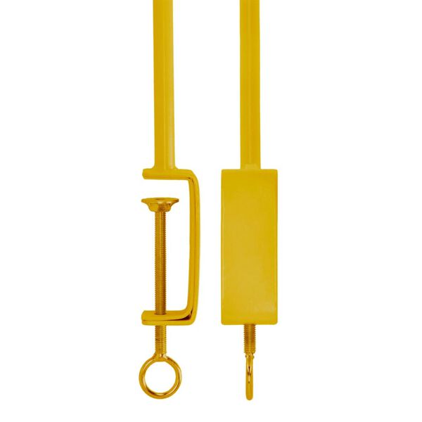 Esschert Design Asta da Tavolo Decorativa con Morsetto Oro