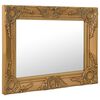 vidaXL Specchio da Parete Stile Barocco 50x40 cm Oro
