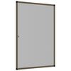 vidaXL Zanzariera per Finestre Marrone 90x120 cm